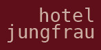 Logo Hotel Jungfrau u. Gletscherstube - Fiesch (Wallis)