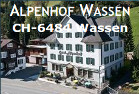 Logo Hotel-Restaurant Alpenhof - Wassen