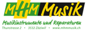 Logo MHM Musik GmbH Fachgeschäft für Musikinstrumente und Reparaturen - Zäziwil (Bern)