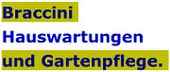 Logo Braccini Hauswartungen - Sennwald (St. Gallen)