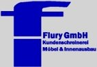 Logo Flury GmbH Kundenschreinerei Möbel & Innenausbau - Zwingen (Basel-Landschaft)